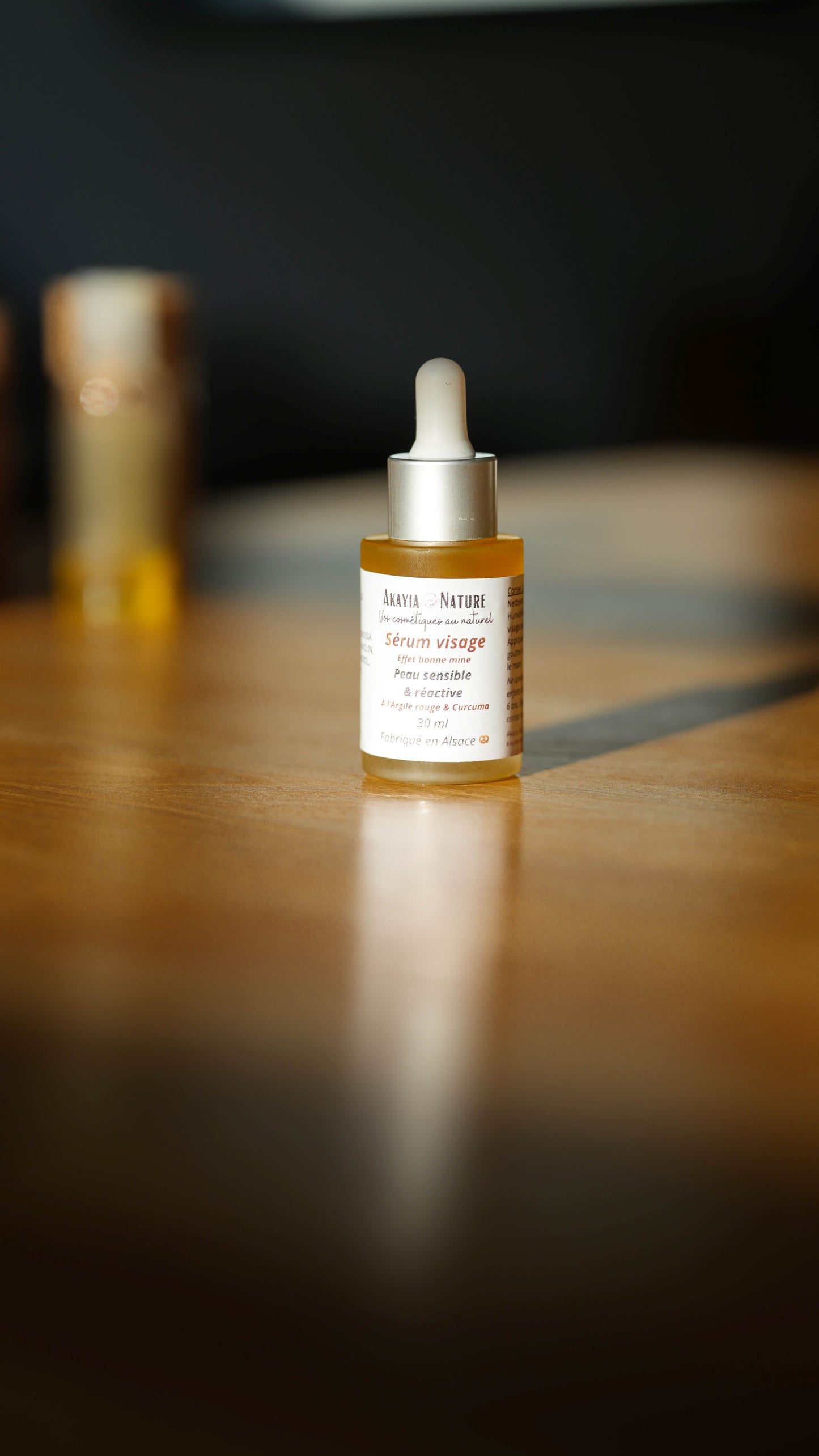 Sérum visage effet bonne-mine au curcuma - 30 ml