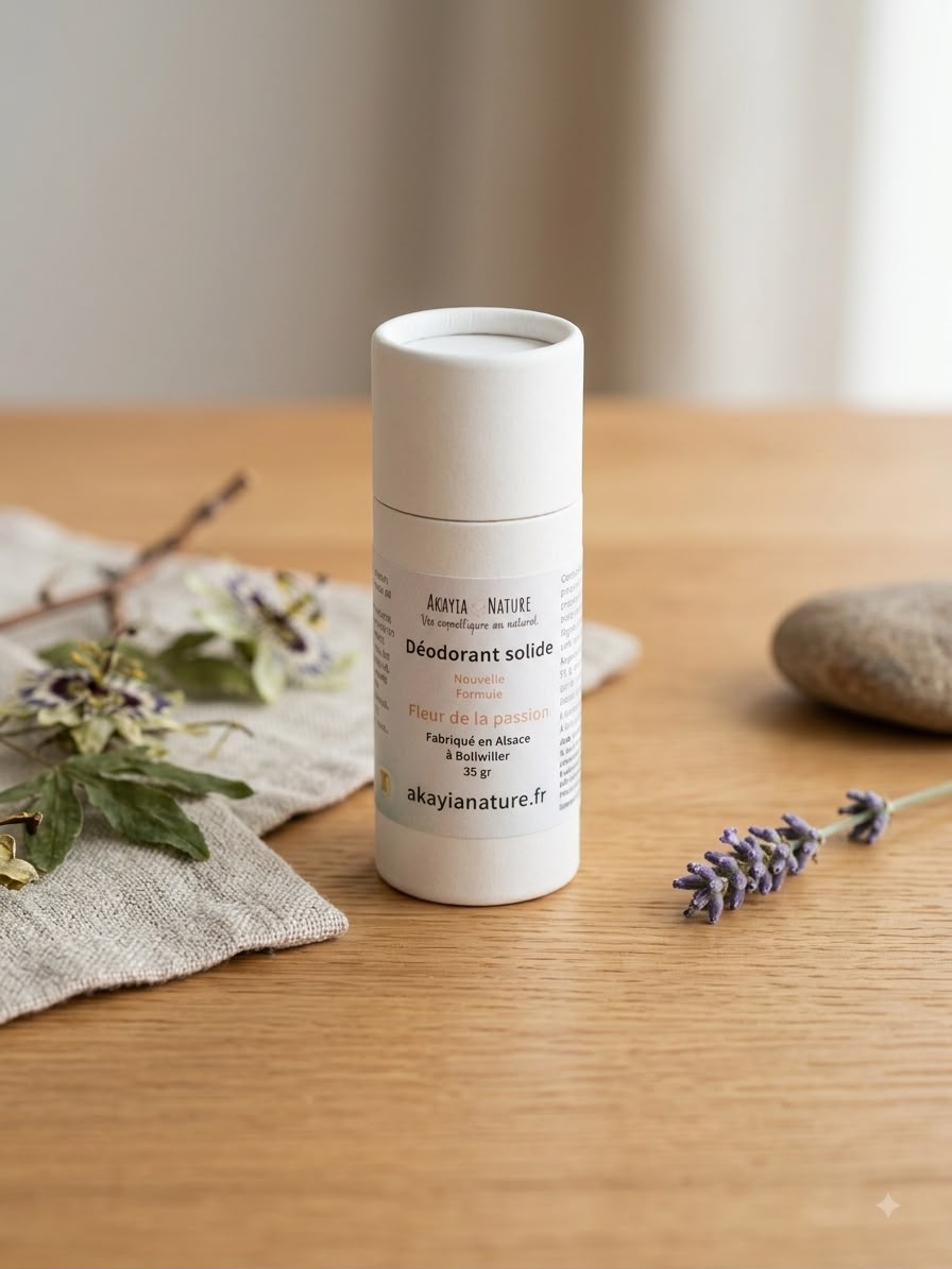 Déodorant solide expert sans traces 35g — Akayia Nature, fait main en Alsace