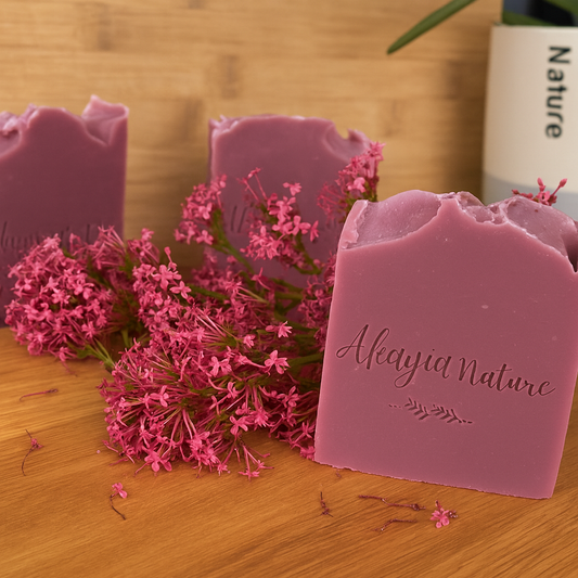 Flora - Savon à l'huile essentielle de géranium