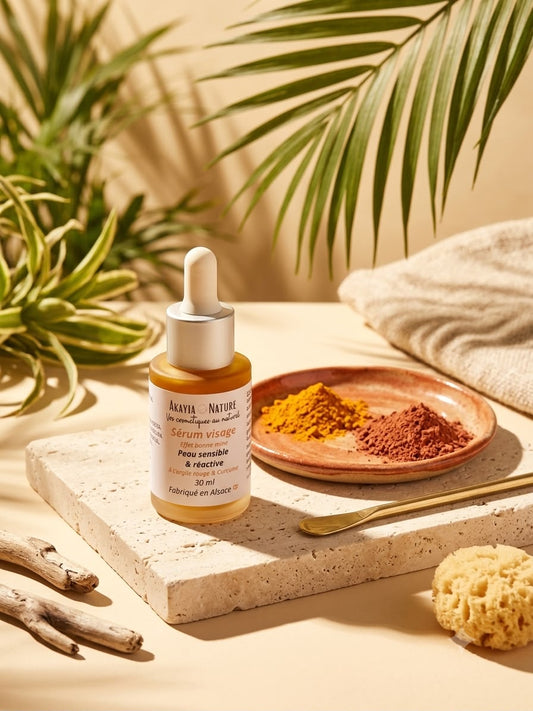 Sérum visage effet bonne-mine au curcuma - 30 ml